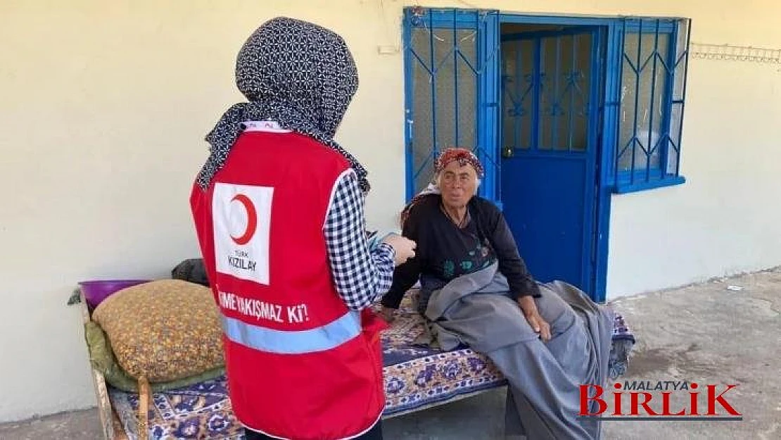 Kızılay 1400 Aileye Yardım Yaptı