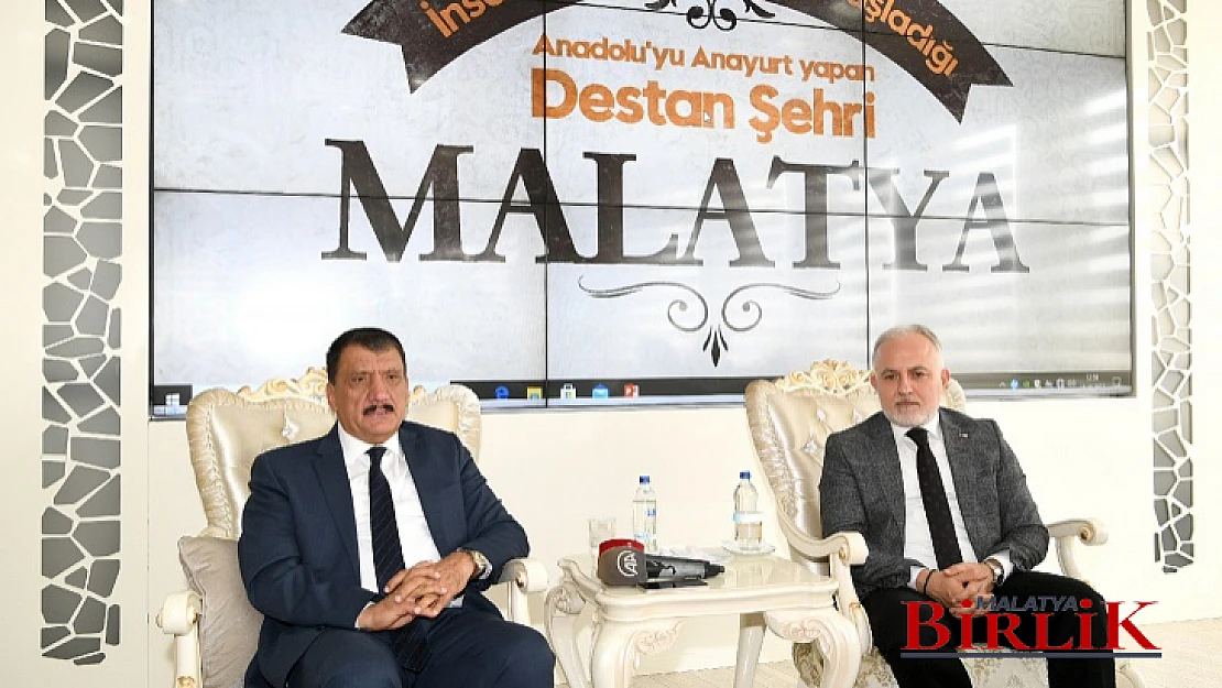Kızılay Genel Başkanı Dr. Kınık'dan Başkan Gürkan'a Ziyaret