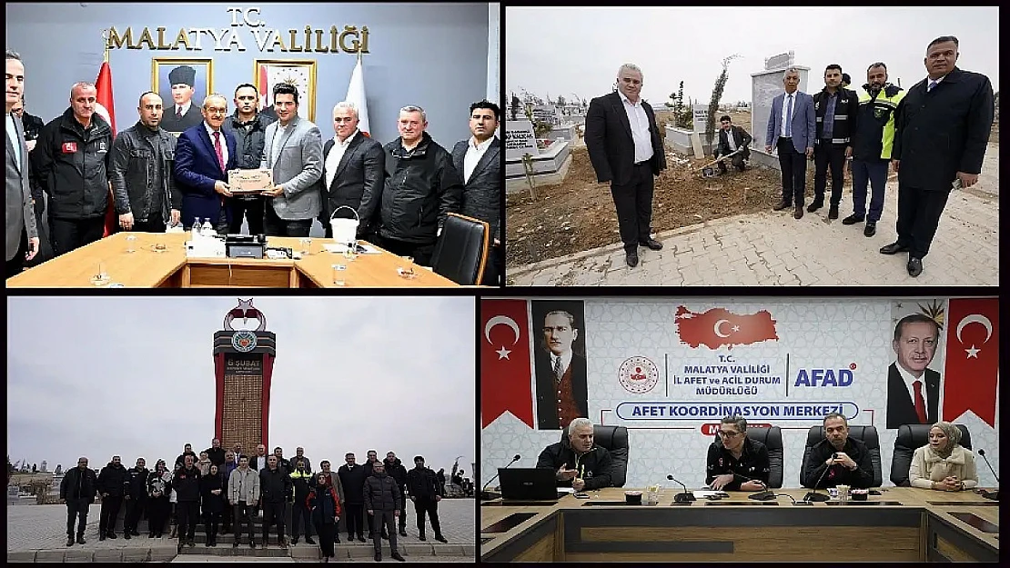 Kocaeli Büyükşehir Belediyesi Ekipleri Deprem Bölgelerinde İncelemelerde Bulundu