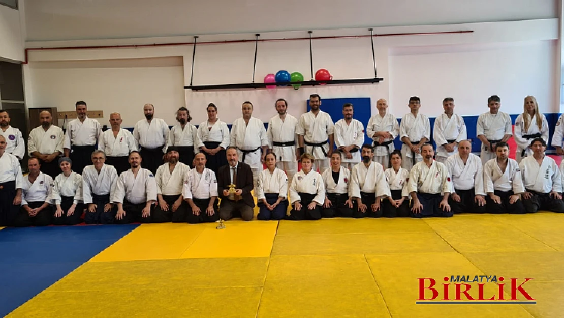 Malatya Aikidosu'nda Yeni Antrenör Olan, Muhammet Kemal GÜLŞEN Göreve Hazır