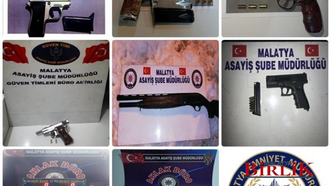 Malatya Asayişinden Başarılı Çalışma