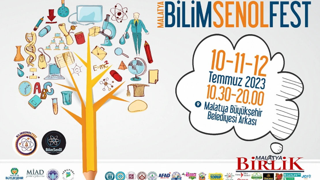 Malatya Bilimsenol Festivali Başlıyor