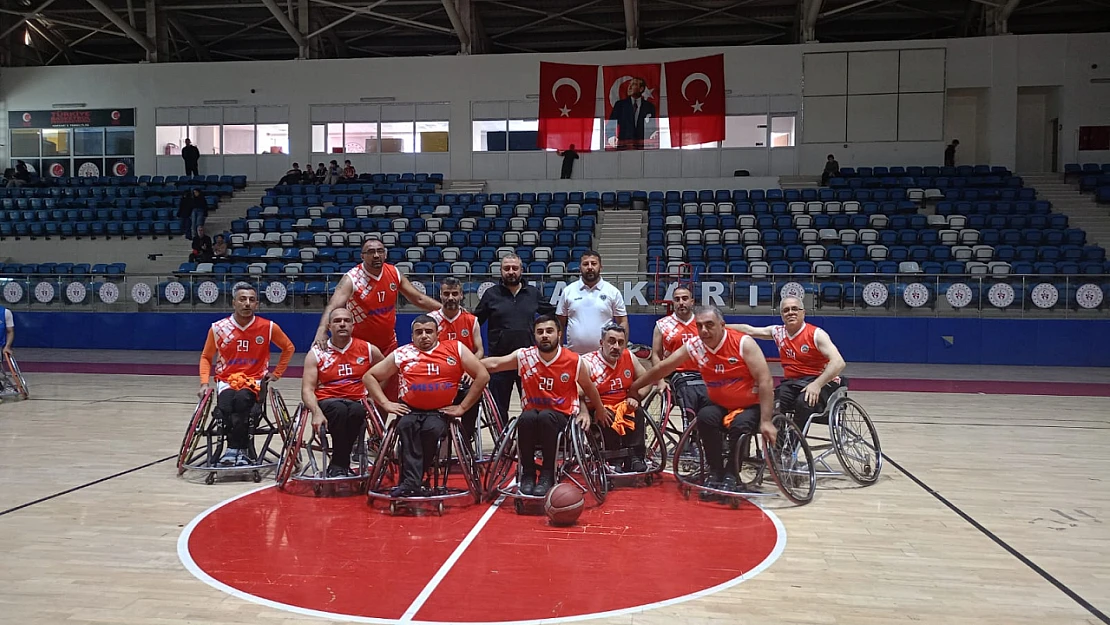 Malatya Büyükşehir Belediye Spor Tekerlekli Basketbol  Takımı Deplasmanda Galip