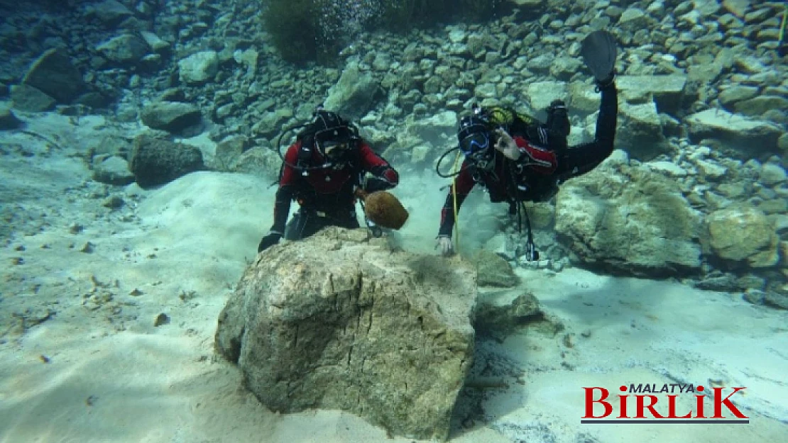 Malatya Büyükşehir Su Altı Arama Kurtarma Ekibi Göz Dolduruyor