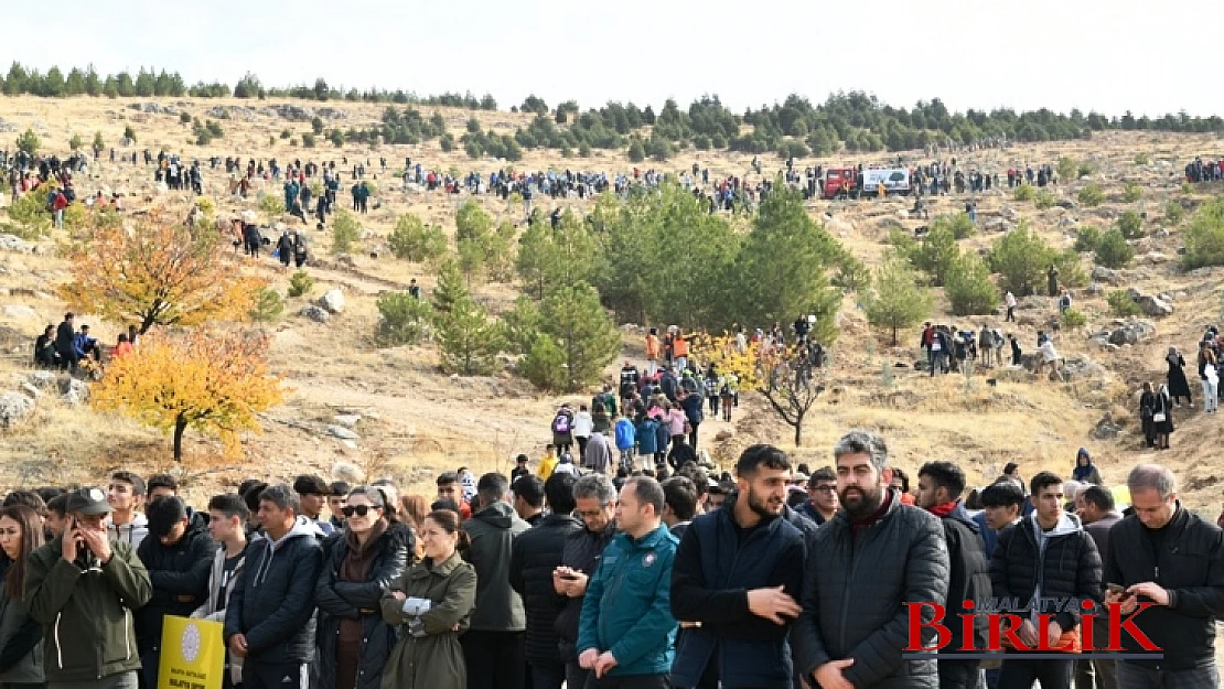 Malatya'da Fidan Dikme Etkinliği Düzenlendi