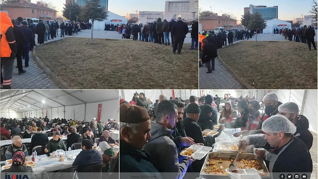 Malatya'da İftar Çadırlarına Yoğun İlgi