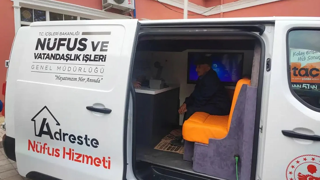 Malatya'da Nüfus Mobil Aracı Hizmete Girdi