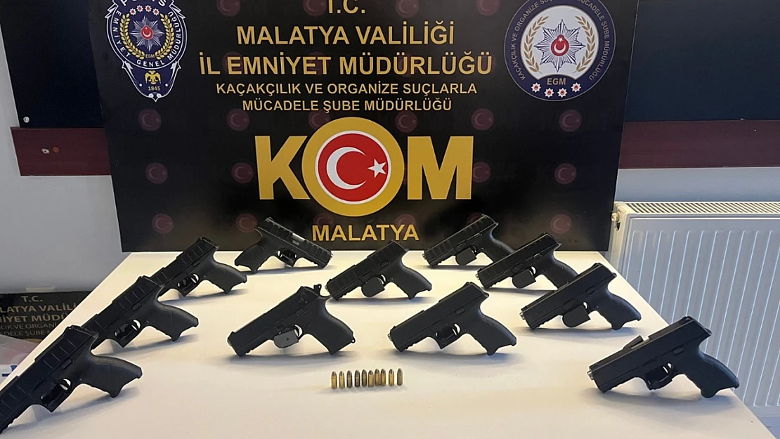 Malatya'da silah kaçakçılığından 3 tutuklama