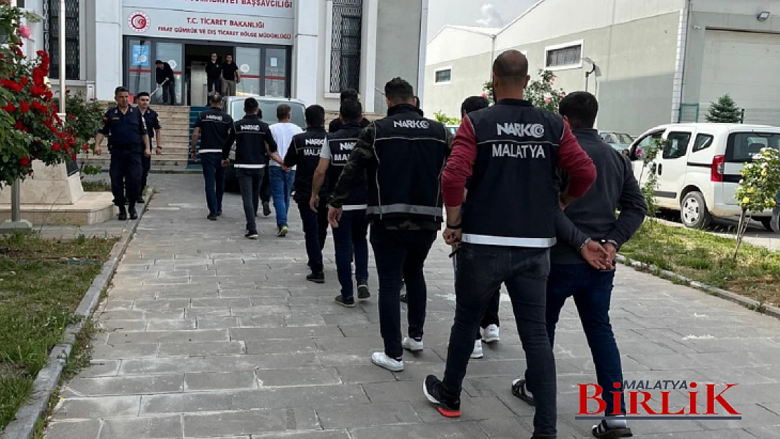 Malatya'da Uyuşturucudan 17 Tutuklama