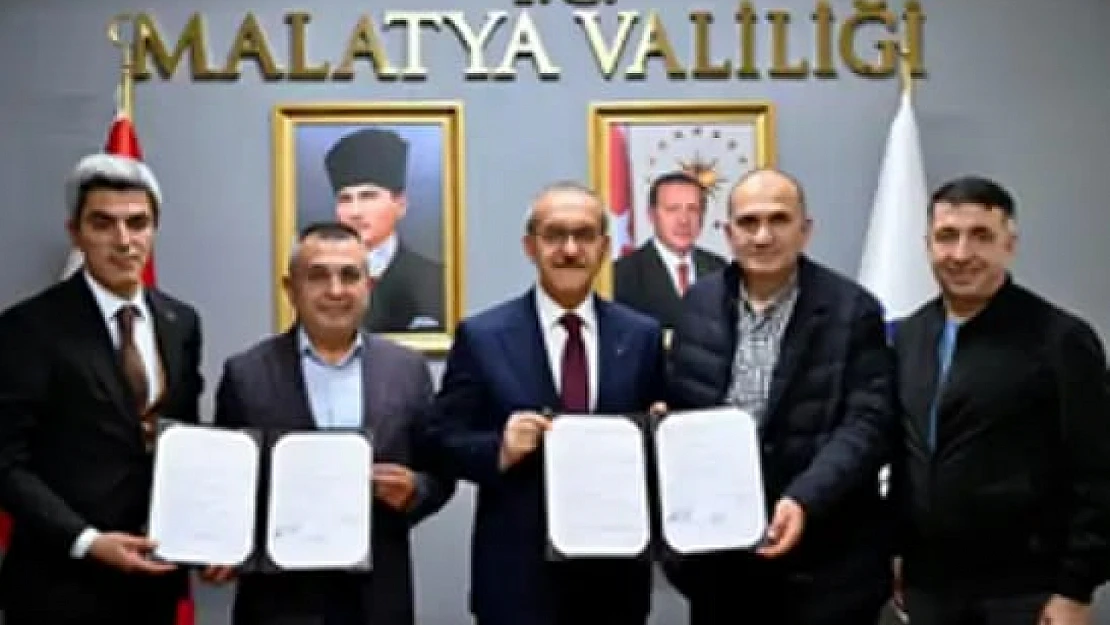 Malatya'da Yeni Yapılacak Anaokulların Protokolü İmzalandı