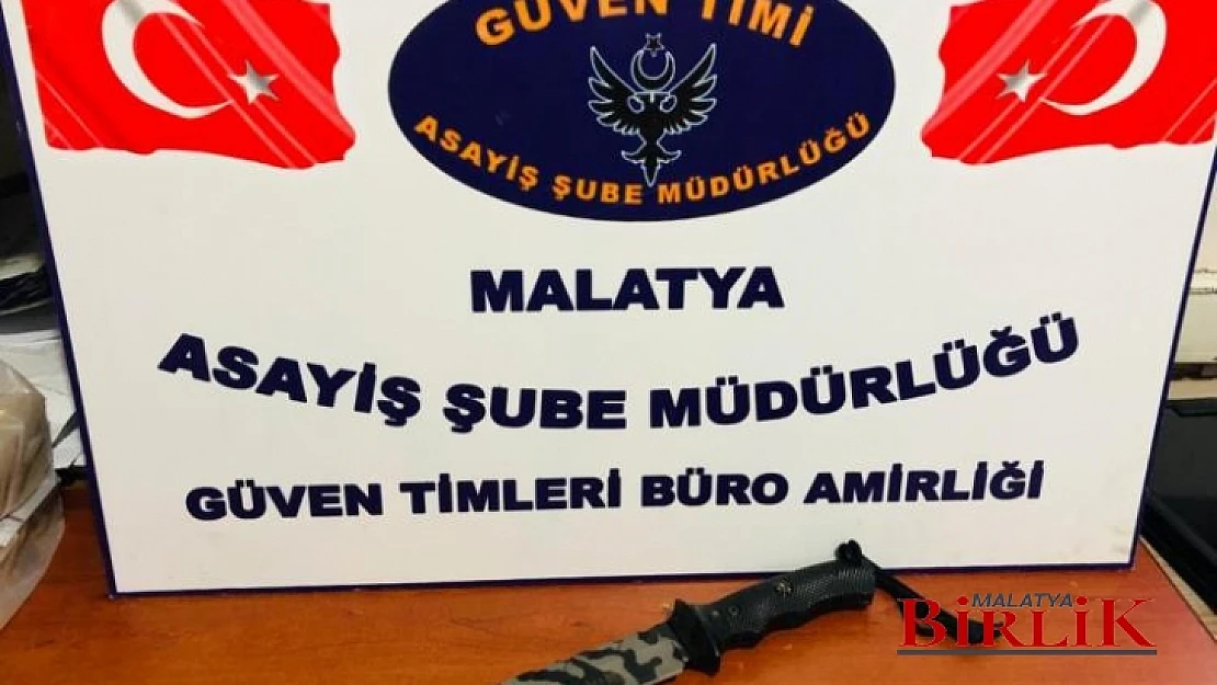 Malatya'dan Asayiş Haberleri