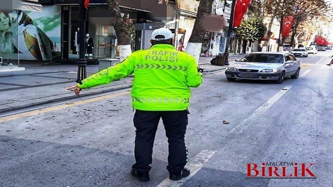 Malatya'dan Trafik Denetimleri Aralıksız Devam Ediyor