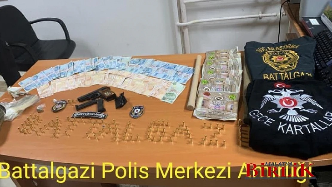 Malatya Emniyetinin Başarılı Çalışmaları Devam Ediyor
