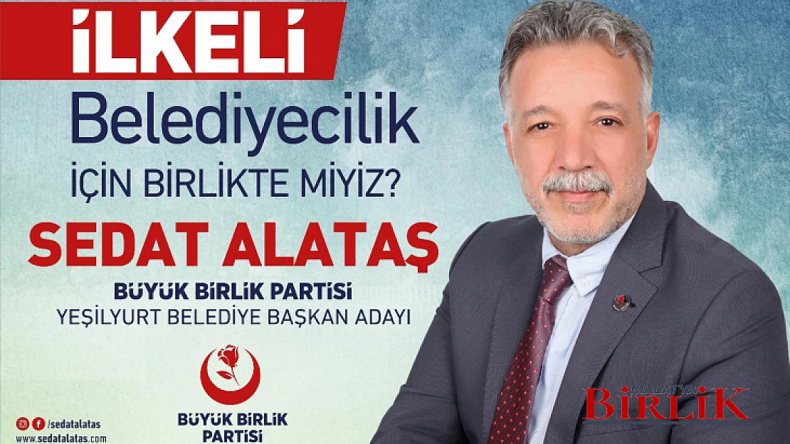 Malatya Esnafından Başkan Adayı Sedat Alataş'a Büyük Destek