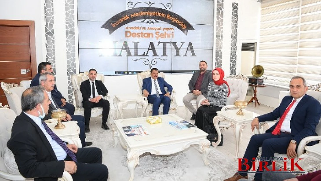 Malatya Kızılay'dan Başkan Gürkan'a Ziyaret