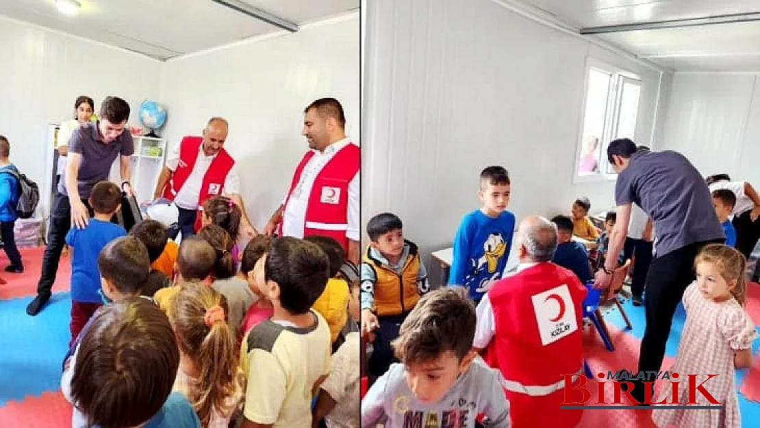 Malatya Kızılay Şubesi Öğrencileri Unutmadı