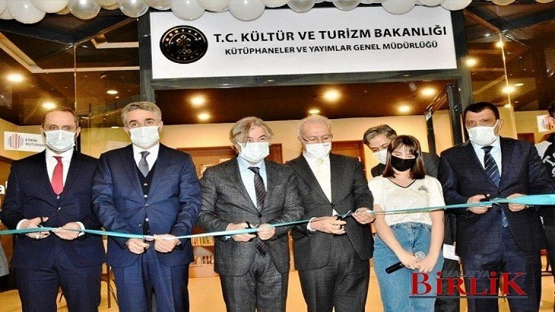 Malatya Park AVM Kütüphanesi Düzenlenen Törenle Açıldı