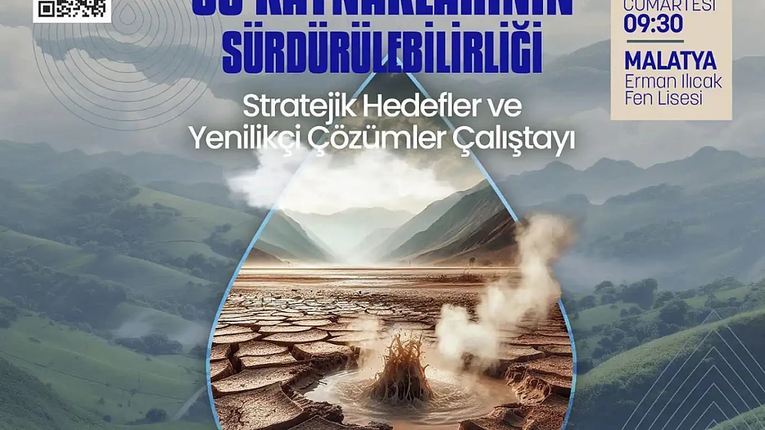 Malatya, Su Kaynaklarının Sürdürülebilirliği Çalıştayına Ev Sahipliği Yapacak