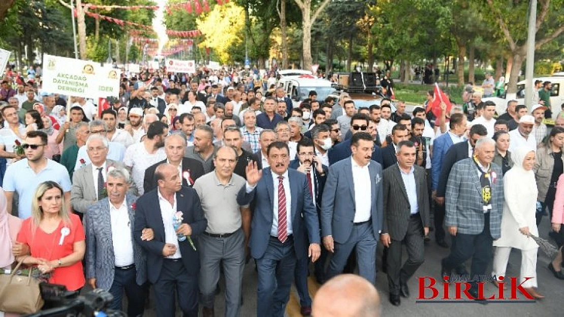 Malatya Tek Yürek, Mazisine Layık İstikbale Yürüdü