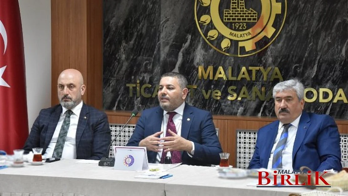 Malatya TSO'da Hafriyatçı Ve İş Makinecilerin Sorunları Konuşuldu