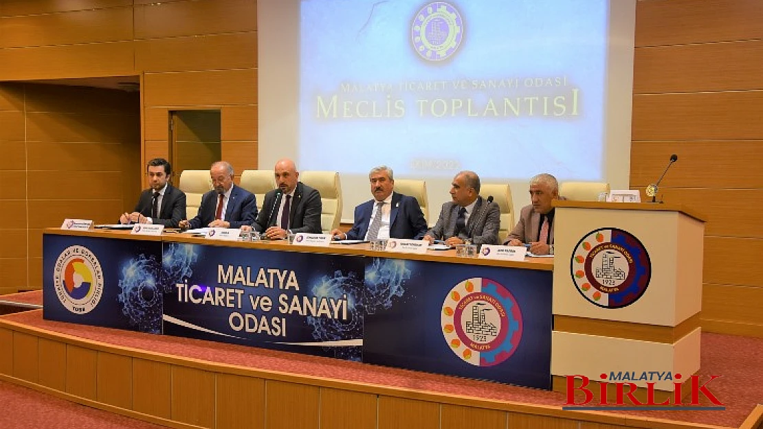 Malatya TSO'da Yeni Dönemin İlk Meclis Toplantısı Yoğun Katılımla Düzenlendi