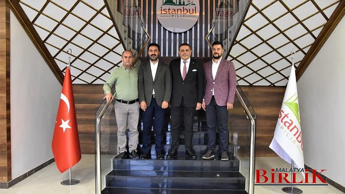 Malatya TSO'dan İstanbul Piliç'e Plaket