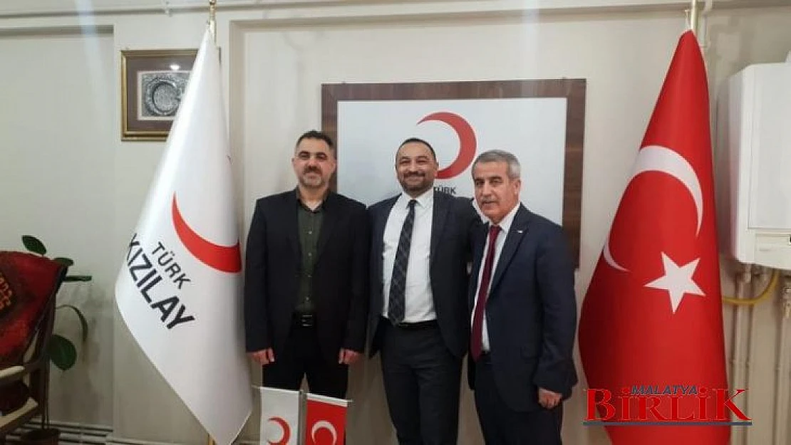 Malatya Türk Kızılay'ından Bayrak Değişimi