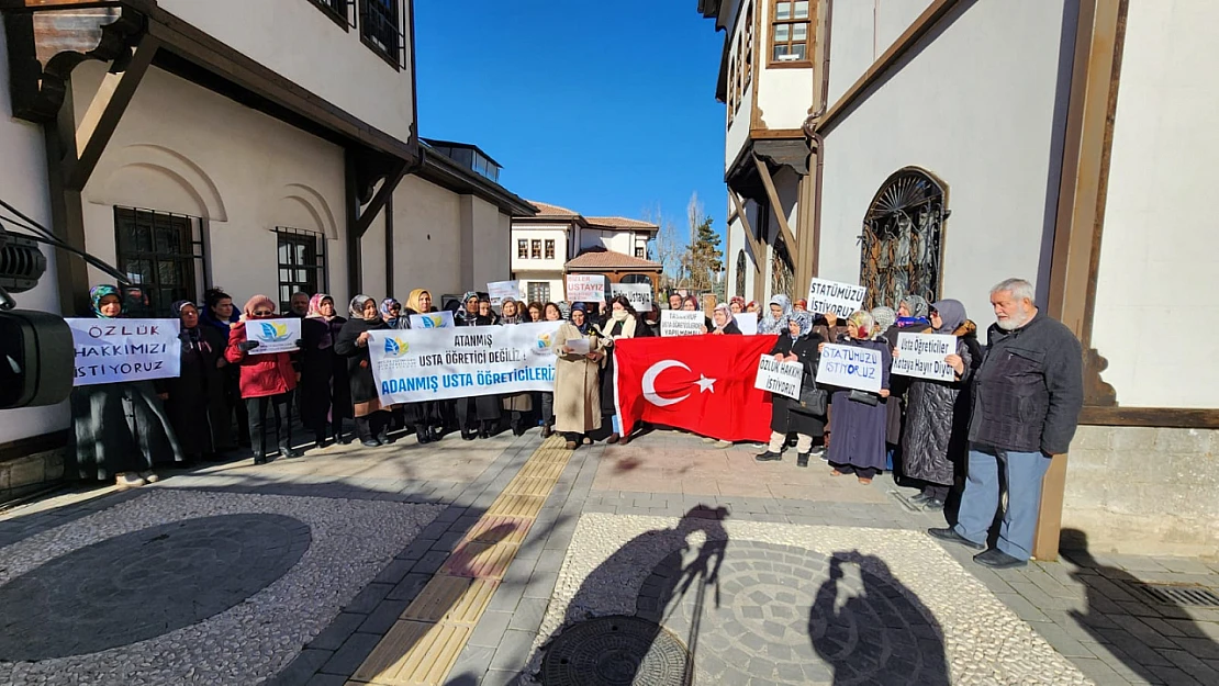 Malatya Usta Öğreticiler Derneğinden Basın Açıklaması