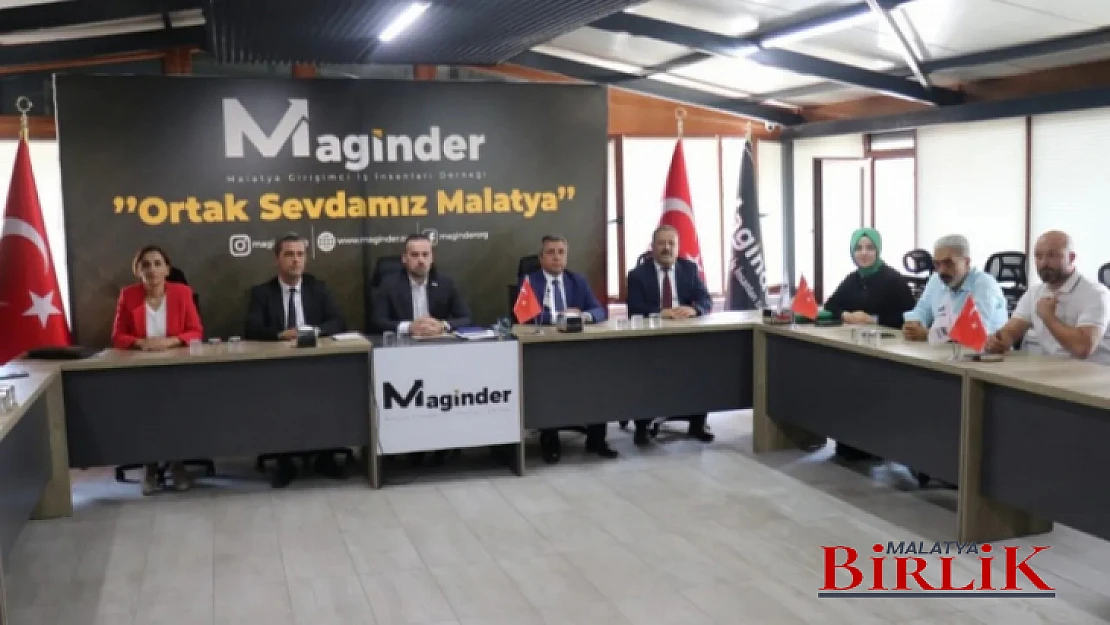 Malatya Vergi Dairesi Başkanı'ndan MAGİNDER 'e Ziyaret