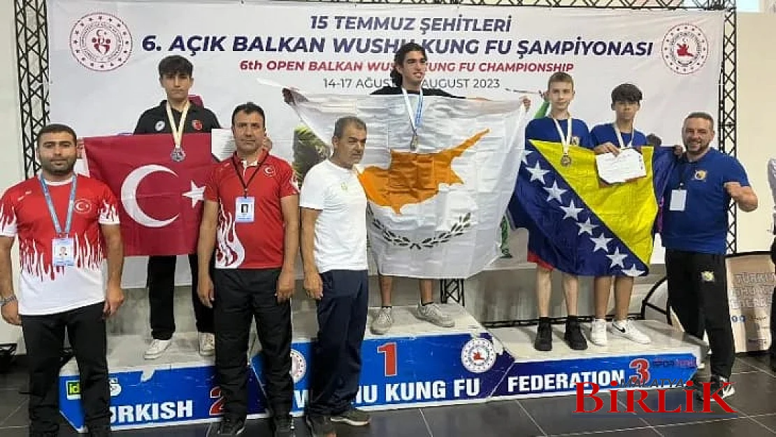 Malatya Wushu Takımından Büyük Başarı