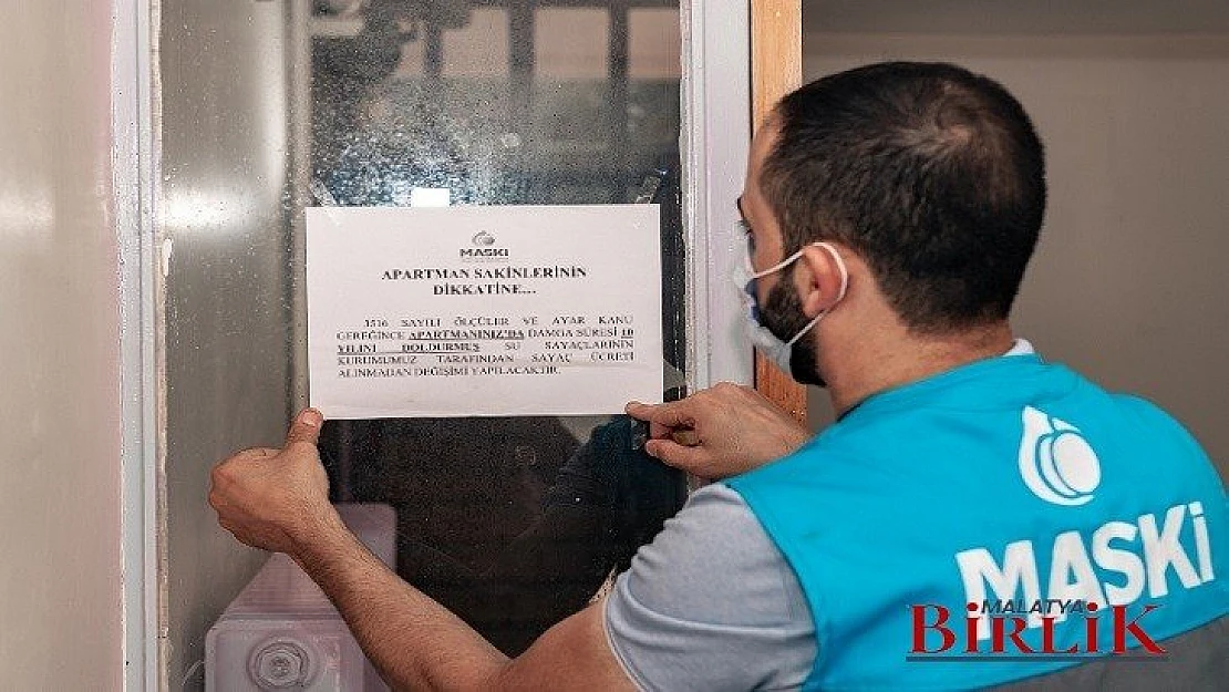MASKİ, Eskiyen Su Sayaçlarını Yeniliyor