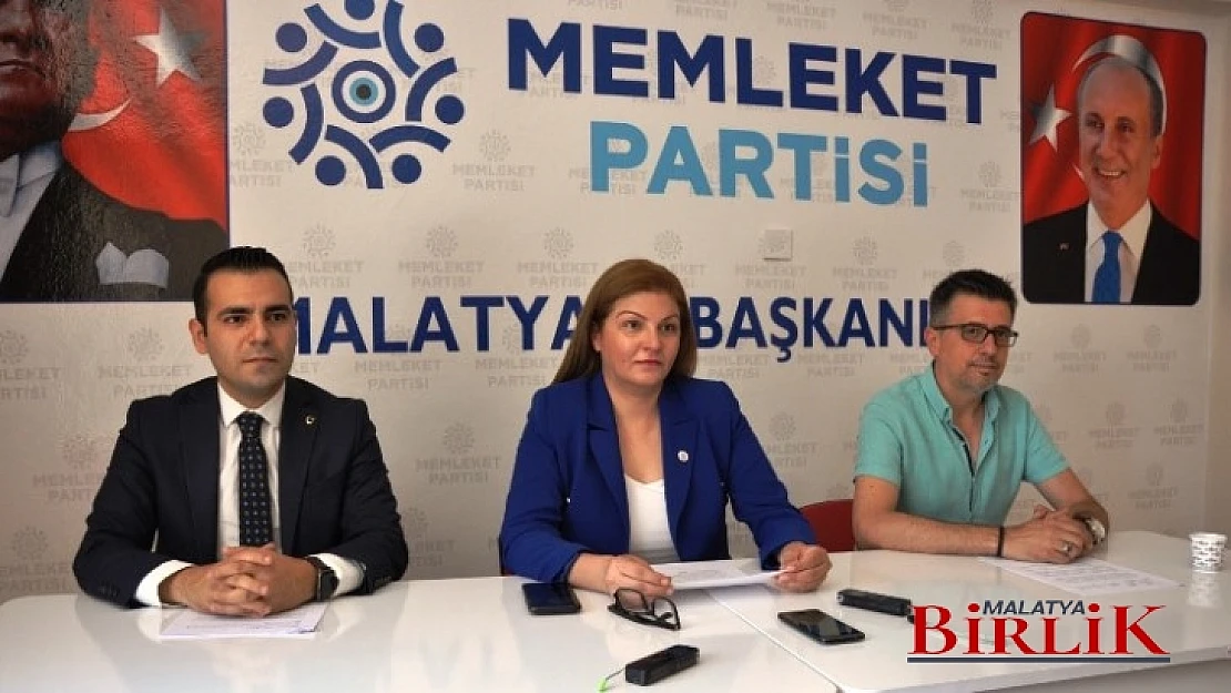 Memleket Partisi Malatya İl Teşkilatı Basınla Bir Araya Geldi