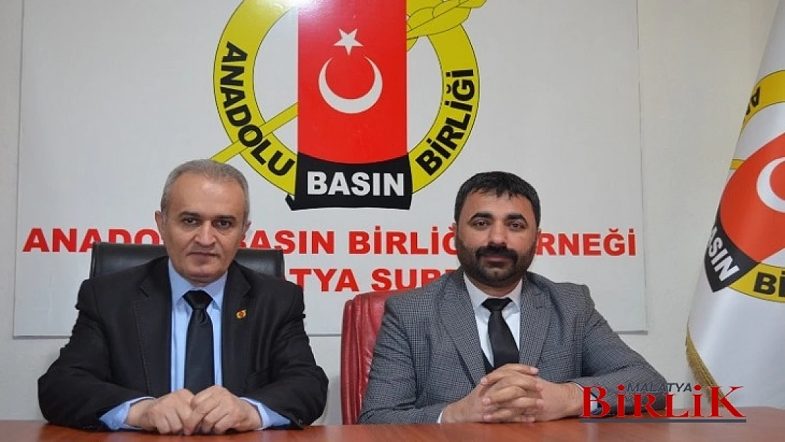 MHP İl Başkanı Mesut Samanlı'dan Anadolu Basın Birliği'ne Ziyaret