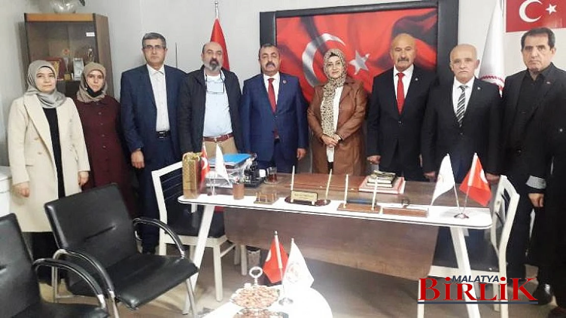 MHP Yeşilyurt İlçe Başkanlığı'ndan Vatanseverler Derneği'ne Ziyaret