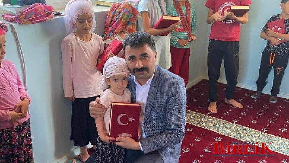 Milliyetçi Hareket Partisi Malatya İl Başkanı Samanlı'dan Kuran Kursu Ziyareti