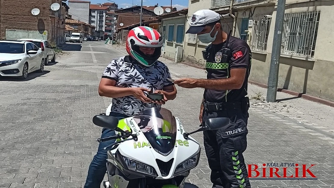 Motosiklet Denetimleri Devam Ediyor