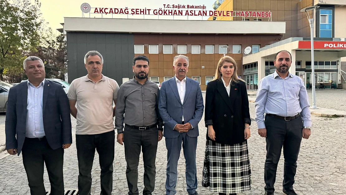 Ölmeztoprak: Hep Birlikte Akçadağ'ı Sağlıkta Bir Adım Öteye Taşıyacağız