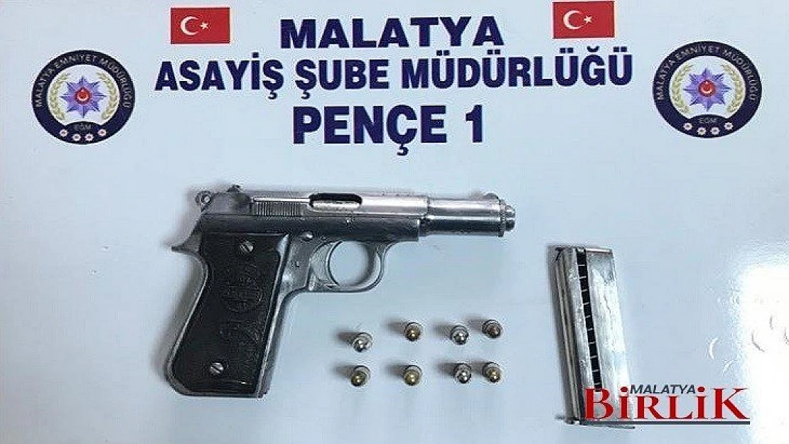Ruhsatsız 5 Silah Yakalandı