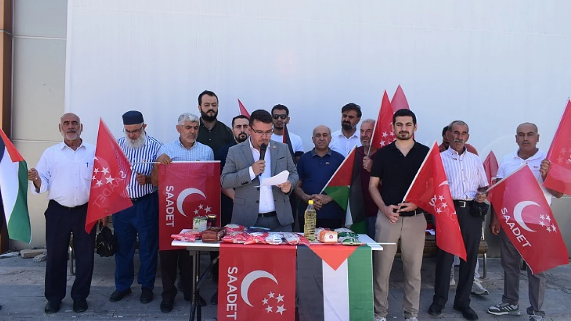 Saadet Partisi'nden Gazze'ye Destek Çağrısı
