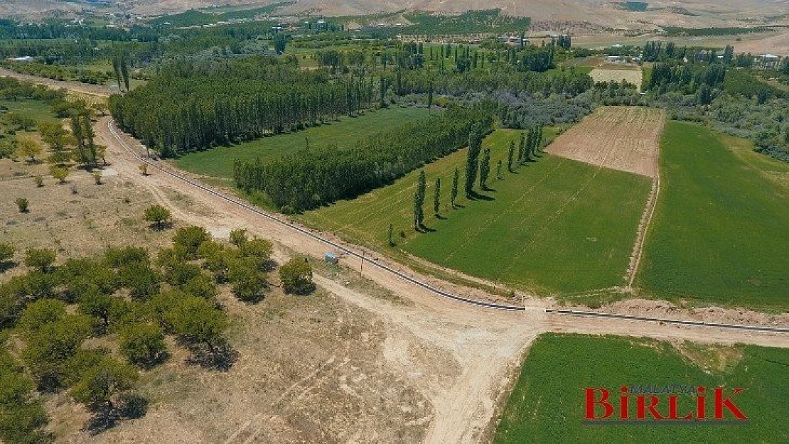 Sulama Kanalları Kuluncak İlçesinde 2 Bin 600 Dekar Tarım Arazisine Hayat Verecek