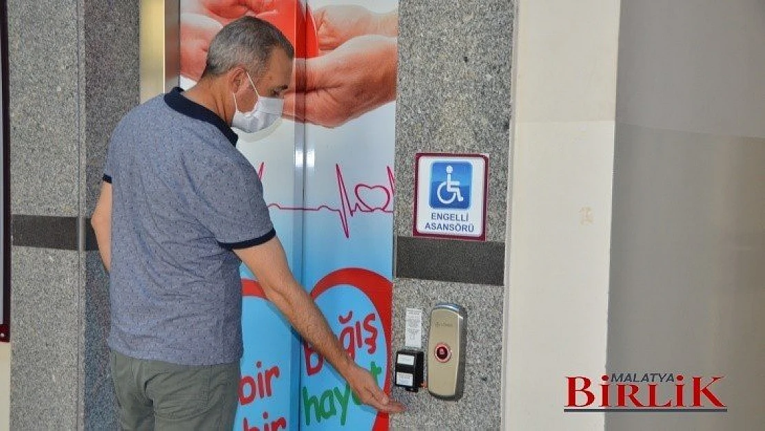 Temassız Asansör Çağrı Sistemi