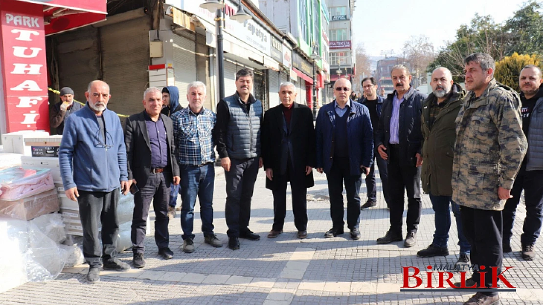 Ticaret Bakanlığı Heyetinden Deprem İncelemesi