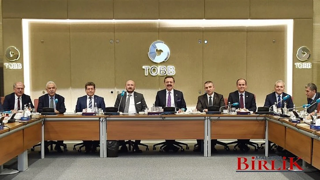 TOBB Türkiye İnşaat Müteahhitleri Meclisi Toplantısı Yapıldı