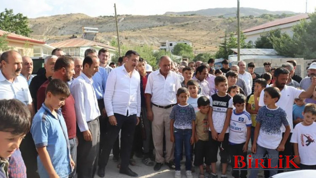 Tüfenkci'den Darende Balaban'a Ziyaret