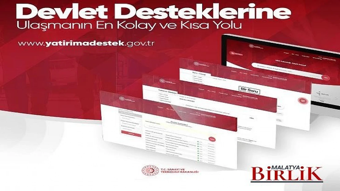 Tüm Devlet Destekleri Bir Tık Uzaklıkta