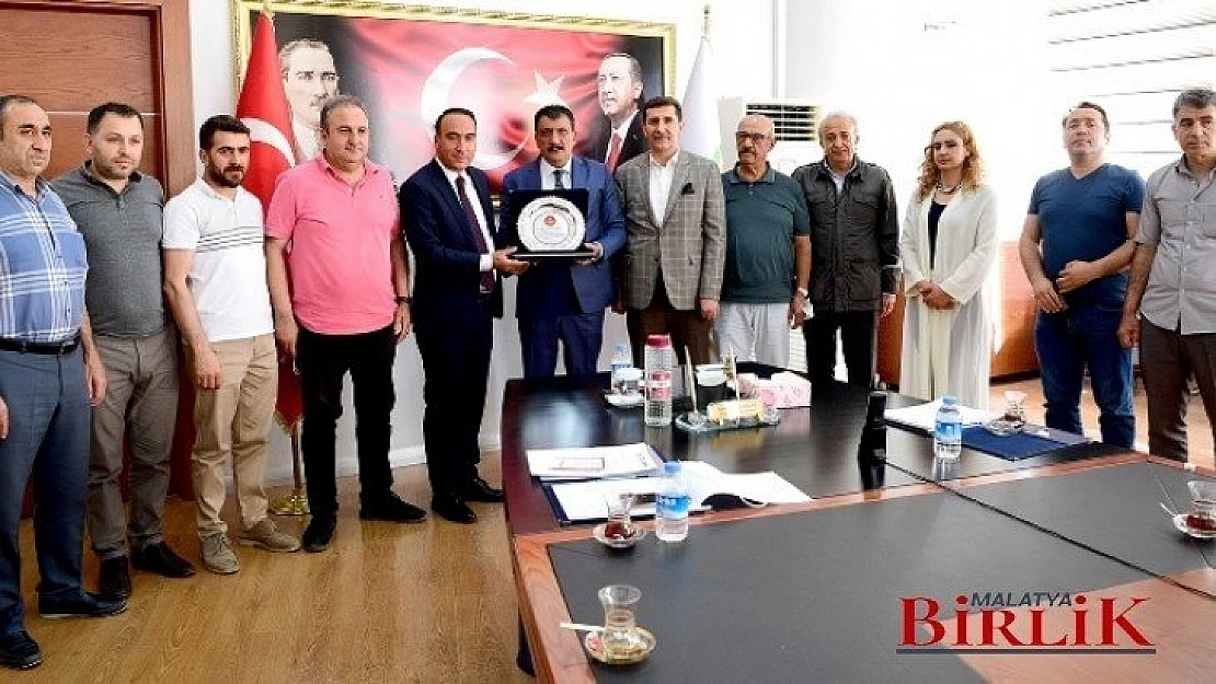 Türes Derneği Malatya Şubesinden Başkan Gürkan'a Ziyaret