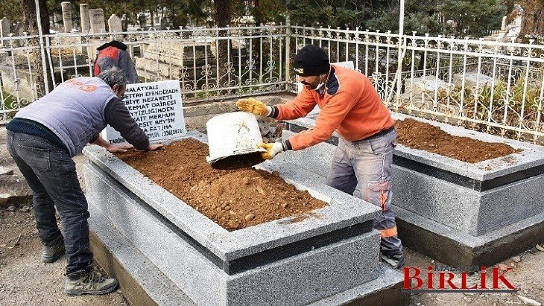 Turgut Özal'ın Babasının Mezarının Yenileme Çalışmaları