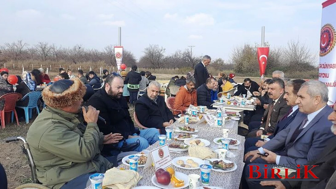 Türk Dünyası Federasyonu Malatya İl Başkanlığı Engellileri Unutmadı