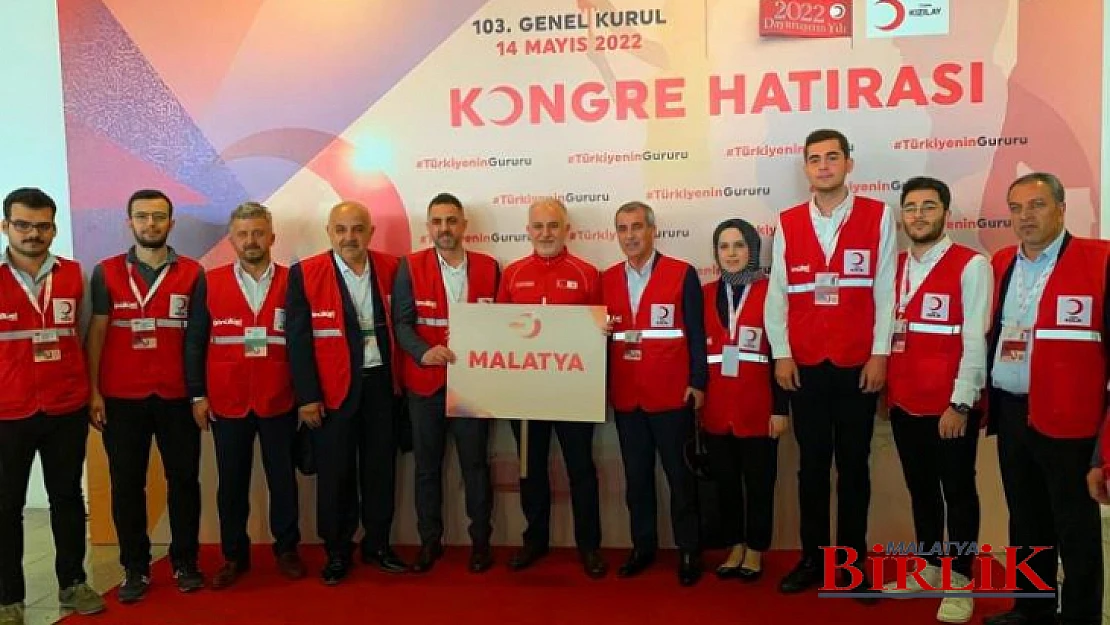 Türk Kızılay Genel Kurulunda 4 Malatya'lı Yer Aldı