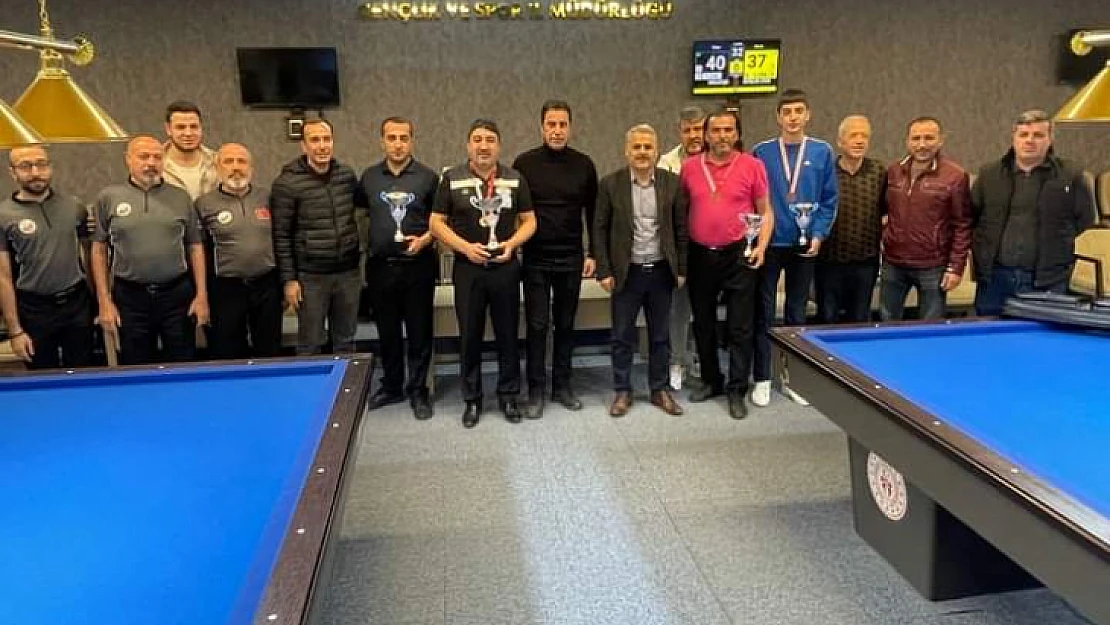 Türkiye Bilardo Şampiyonasında Malatya'yı 12 Sporcu Temsil Edecek